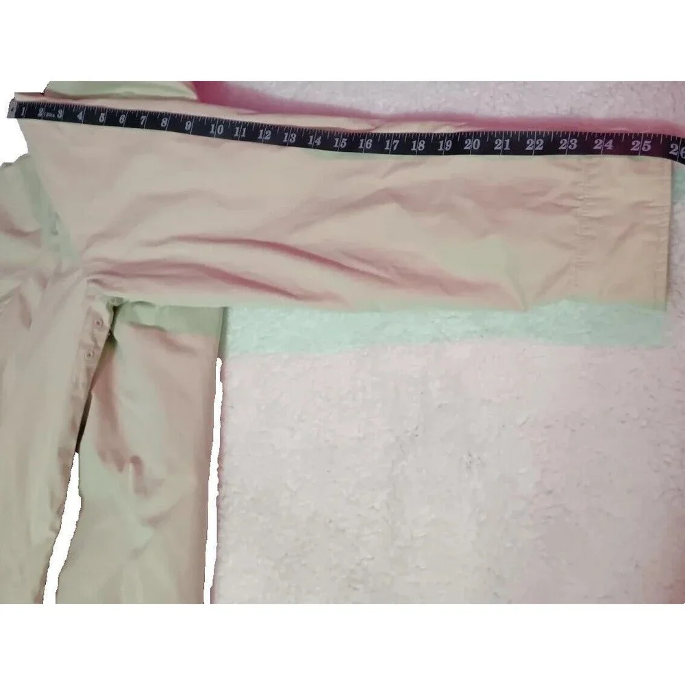 Banana Republic Cargo Safari Jacket Mens Large Utility Khaki‎ A39